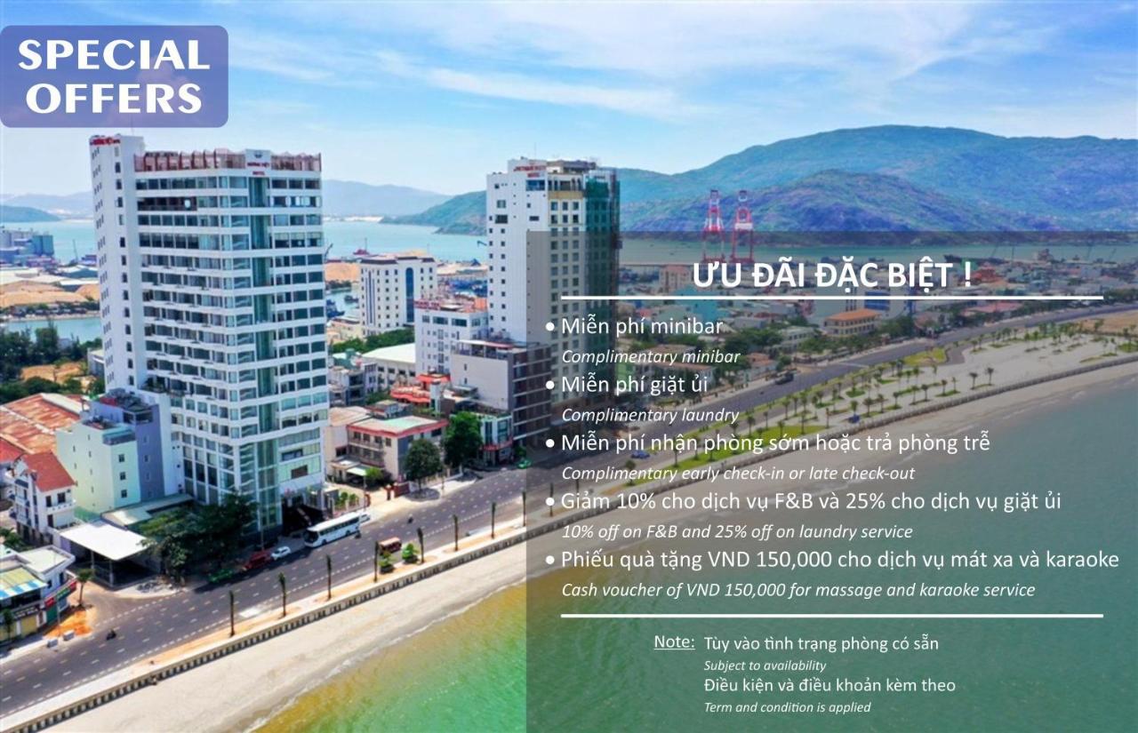 Huong Viet Hotel Quy Nhon - Beachfront Eksteriør bilde